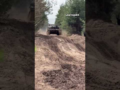 Leopard Tank in Service With Ukrainian Armed Forces #warinukraine #tank