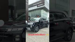 Creta sx tech 2025 delivery 👏🏻💐#shorts #creta #cretasxtech # Hyundai