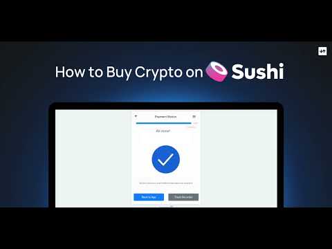 How to Buy Crypto on Sushi