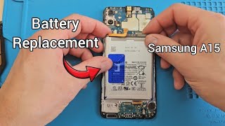 Samsung Galaxy A15 Battery Replacement - DIY Guide