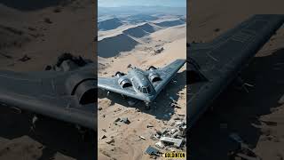 B-2 Bomber is down on desert #warzone #iran #israel #b2b #bomber