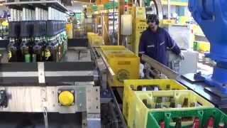 Desencaixotamento de Garrafas Robotizado Yaskawa Motoman
