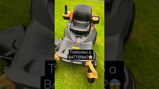 #Trattorino a batteria per il prato?! #STIGA Gyro!🤩