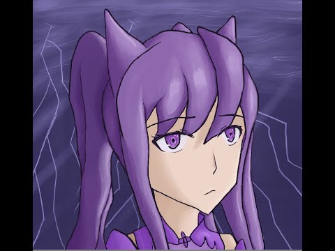 Keqing fan art speed paint!