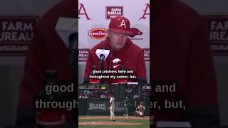 DVH on Parker Coil's immaculate inning #arkansasbaseball #wps #gohogs #razorbacks