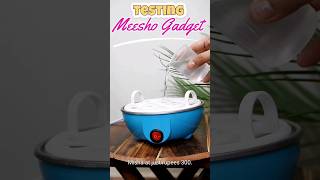 Testing Meesho Electric Egg Boiler 🥚 #youtubeshorts #shorts #electroniceggboiler #meeshofinds