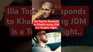 Ilia Topuria Responds back to Khabib 😨 #ufc