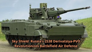 Sky Shield Russia’s 2S38 Derivatsiya PVO Revolutionizes Battlefield Air Defense
