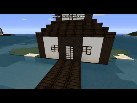 Minecraft Japanese fishing house 8