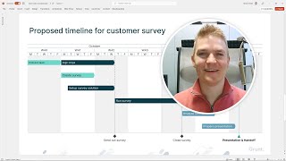 How to create a Gantt chart in PowerPoint
