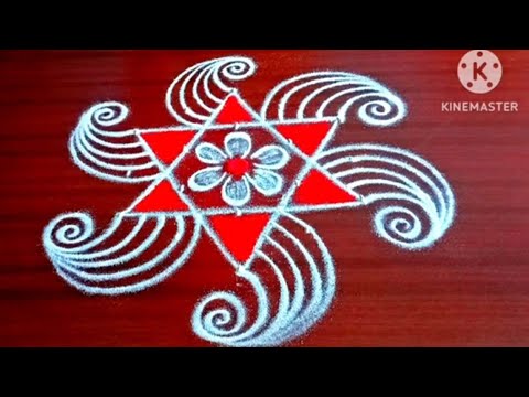 #dailyrangoli #easyrangoli #easykolam #rangolidesigns #viralvideo #viralkolam #newtrendykolam