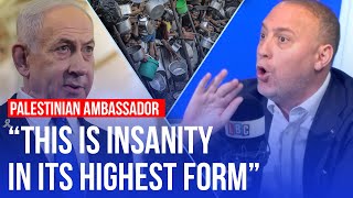 Palestinian Ambassador describes the 'campaign of extermination' continuing in Gaza | LBC
