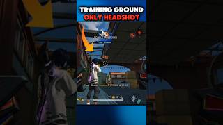 Free Fire Training Ground Only Headshot 💥 Pro Secret Trick! [31/90]#freefireshorts #shorts