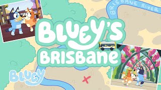 Exploring Bluey Locations in Real Life📍💙 | Bluey's Brisbane Episodes 1 - 4 | Bluey