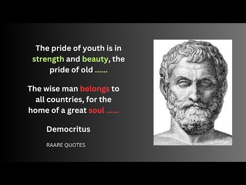 Democritus Part 1 #quotes #successquotes