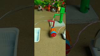 Mini hand pump project water with supply motor drinks camel idea #waterpump #shorts #421