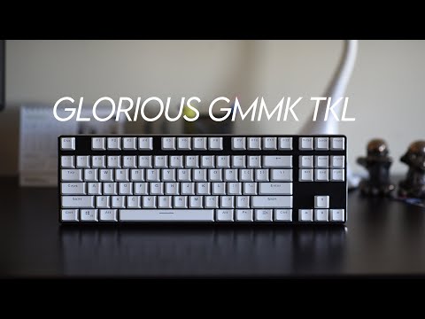 Glorious GMMK TKL Build with Lubed Glorious Pandas