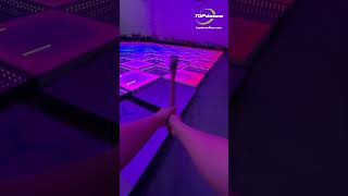 Real hammer test passed! Dance on the floor!  #leddancefloor #eventdecor #shorts