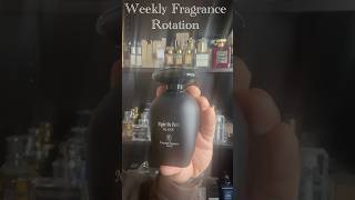 Calm week of Fragrances!! Weekly Fragrance Rotation #springfragrances #middleeasternperfumes