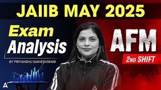 JAIIB AFM Exam Analysis 2025 | JAIIB AFM 2nd Shift Exam Analysis 2025 | JAIIB AFM Exam Review Today