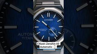 Hands-On with the new Citizen Zenshin 60 Automatic ⌚ #fratello #watches #citizen #zenshin60