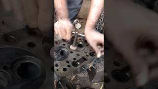 How to repair head valve and seating like a pro #automobile #shortsfeed #shortvideo #shorts #yt