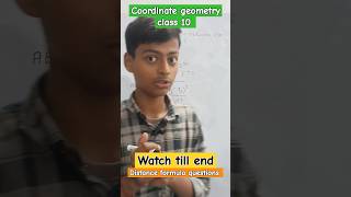 Coordinate geometry class 10th | Distance formula | #shorts #shortsfeed  #maths #ytshorts