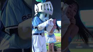 調皮的阿奇欠慈妹教育，偷懶就是要被戳鼻孔！！ 2023.05.27羅力主題日⚾️富邦悍將 FUBON ANGELS  慈妹cam 偷懶版《應援曲 申皓偉》
