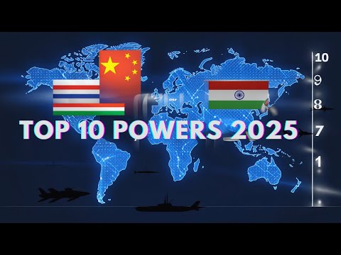 Top 10 Most Powerful Countries in 2025 (Documentary)