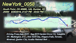 NewYork_0058_South Point, OH 45680, I-64, Dunbar, WV 25064 6/26/2019_01:07 PM