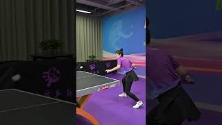 正手拉上旋动作框架#乒乓球#国球#乒乓女孩