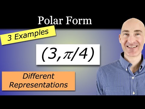 Write a Point in Polar Form in 3 Different Ways