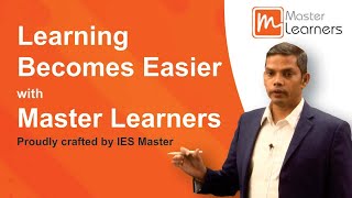 Master Learners Proudly Crafted by IES Master