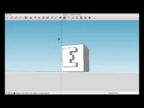 EYES: E-Design Codemakers Tutorials - Sketch Up Part 1 - Basic 3D Shapes