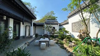海南纯中式风格别墅，拥有160平庭院美如画，看完只想在这养老