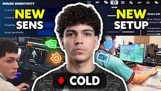 COLD Reveals NEW Settings & Fortnite Setup in Season 3! 🏆 (FNCS WINNER)