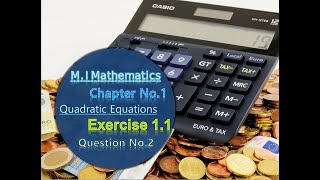 10th Class Mathematics, Chapter 1 Exercise 1.1 Question 2 Complete | M.I MATHEMATICS@m.imathematics