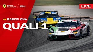 LIVE Ferrari Challenge Europe - Barcelona, Qualifying 1