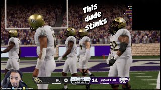 Flight might delcare for NFL draft mid season after realizing his teammates... CFB 26 RTG!