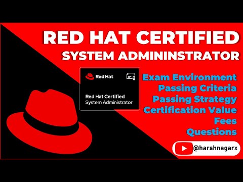 All About Red Hat Certified System Administrator Exam (RHCSA) from Red Hat - Harsh Nagar