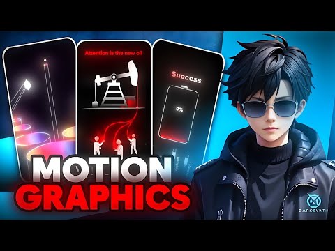 How to Create Motion Graphics In just 2 Minutes For FREE! @MarexGrowYT