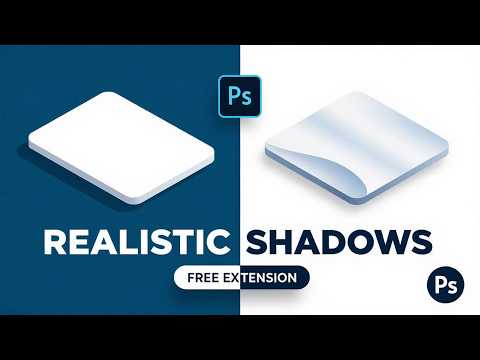 FREE Photoshop Shadow Plugin – Realistic Shadows in 1 Click!