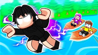 Becoming DARK DASH in Roblox Build a Boat!