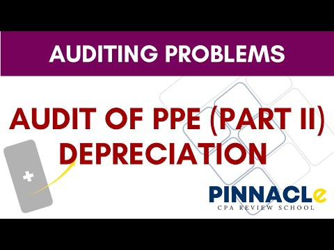 AUDIT OF PROPERTY, PLANT AND EQUIPMENT (Part II)