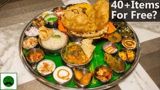 Biggest Thali in India For Free? Special OFFER!! Don't Miss it Delhi Maharaja Thali