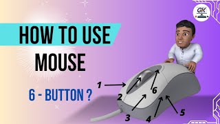 How to Use a Mouse | Beginner's Guide in Hindi || #gk_yt #mouse