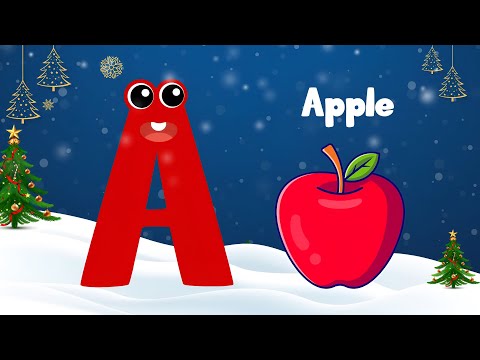 Christmas Phonics Song | Phonics Song | A for Apple | ABC Song