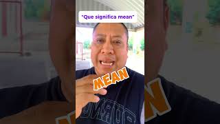 Que significa Mean #idiomas #idiomainglés #idiomainglês #ingles #clasesingles #learnenglish #english