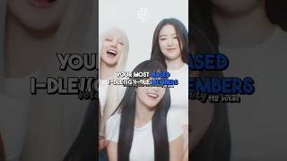 your most biased i-dle/(G)I-DLE members | #poll #kpop #ranking #bias #Weare #idle #gidle #neverland
