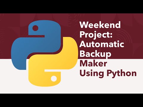 backup maker using python